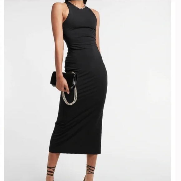 Express Dresses & Skirts - Express Bodycon Maxi with Cutout Back